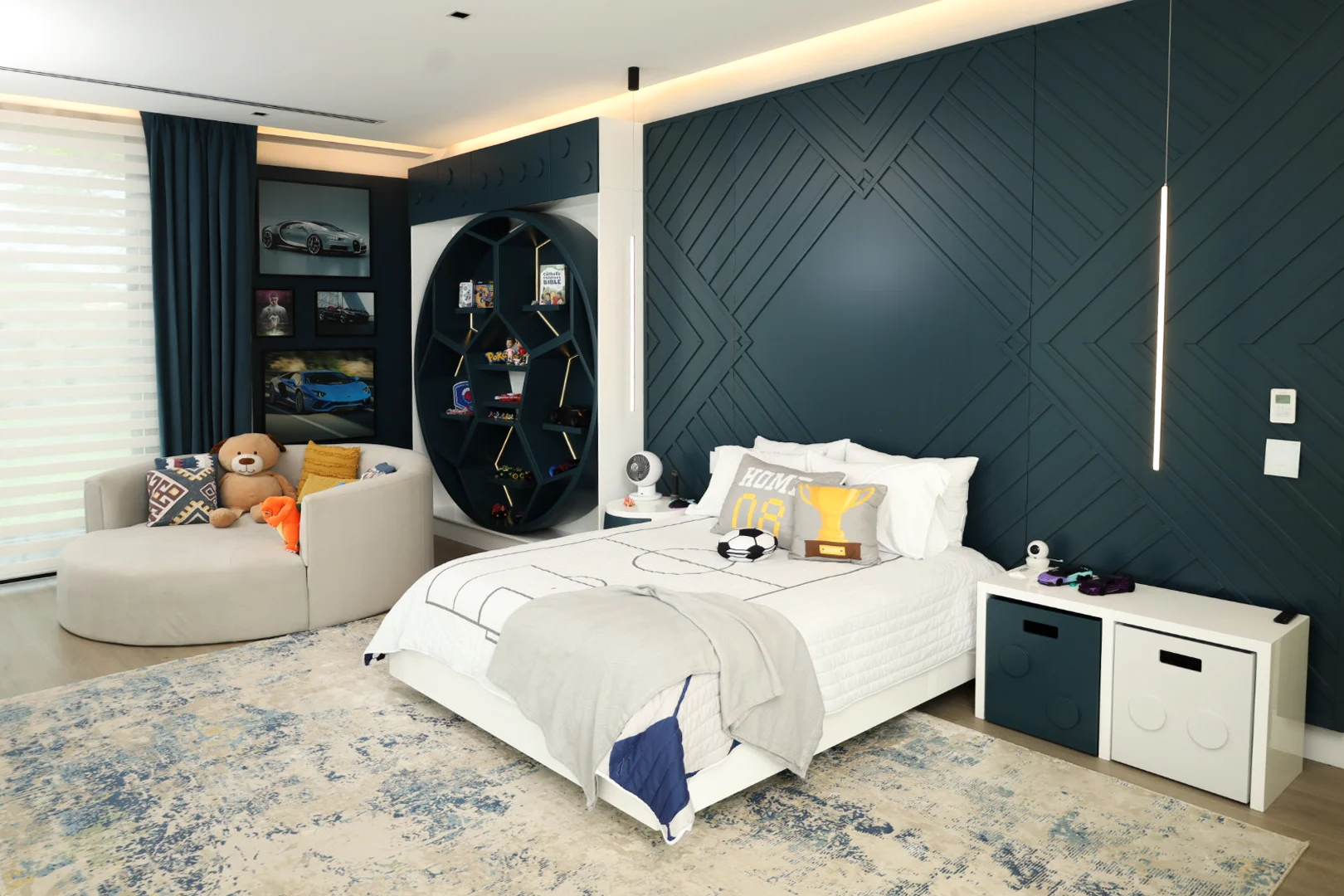 Diseño de habitación de niño malabar lakes